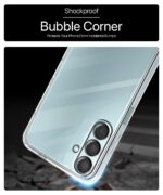 Crystal Clear Transparent Back Case Cover for Samsung Galaxy M15 5G Prime Edition | M15 5G | F15 5G | Device & Camera Protection Shockproof TPU | Flexible Silicone Case Transparent - Image 8