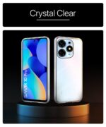 Crystal Clear Transparent Back Case Cover for Tecno Spark 10 Pro 5G | Full Device & Camera Protection Shockproof TPU | Flexible Silicone Back Cover Case Transparent - Image 3