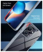 Crystal Clear Transparent Back Case Cover for Infinix Zero 20 | Full Device & Camera Protection Shockproof TPU | Flexible Silicone Back Cover Case Transparent - Image 5