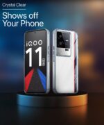 Crystal Clear Transparent Back Case Cover for iQOO 11 5G | Full Device & Camera Protection Shockproof TPU | Flexible Silicone Back Cover Case Transparent - Image 3