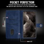 Shock Proof Flip Cover Back Case for Realme Gt Master Edition | Magnetic Wallet Leather Case with Stand - Image 3