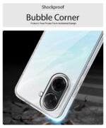 Transparent Back Cover Case for Redmi A5 | Poco C71 | Raised Bumps for Full Device & Camera Protection Shockproof TPU Silicone Back Case Mobile Cover Transparent - Image 6