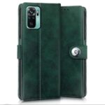 Shock Proof Flip Cover Back Case for Xiaomi Redmi Note 10 | Magnetic Wallet Leather Case with Stand - Image 4