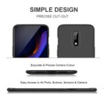Abstract Sleek Design Flexible Silicone Edge to Edge 360 Degree Protection Shockproof Slim Back Case Cover for OnePlus 7 1+7 (6.41-inch) - Pitch Black - Image 3