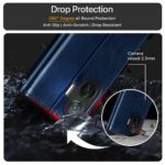 Shock Proof Flip Cover Back Case for Poco F7 5G | Magnetic Wallet Leather Case with Stand - Image 6