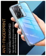 kelpuj Crystal Clear Transparent Back Case for Compatible with iQOO Z7 5G / Z7s 5G | Shockproof TPU Silicone Cover | Full Body & Camera Protection Transparent - Image 5