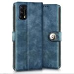 Shock Proof Back Case Mobile Cover for Realme 7 Pro (Armor | Hybrid PC + TPU | Full Protection with Ring Holder Kickstand | Carbon Black) - Image 3