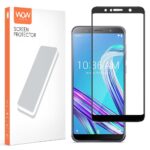 Tempered Glass Screen Protector for Asus Zenfone Max Pro M1  Pack of 2 | Case Friendly | Edge to Edge All Side Coverage | Easy Application with Installation Kit  Black - Image 2