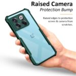Poly Carbonate + TPU Shockproof Crystal Clear 1+ Oneplus 10T 5G Back Cover Case | 360 Degree Protection | Protective Design | Transparent Back Cover Case for 1+ Oneplus 10T 5G - Green - Image 5