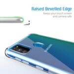 Back Cover for Samsung Galaxy M21 / M30s / M21 2021 Edition (Plastic|Transparent) - Image 4