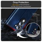 Shock Proof Flip Cover Back Case for Vivo T4 Lite 5G | Magnetic Wallet Leather Case with Stand - Image 6