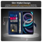 Shock Proof Flip Cover Back Case for Mi Redmi A3 | Magnetic Wallet Leather Case with Stand - Image 6
