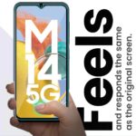 Unbreakable Nano Film Glass Screen Protector for Samsung Galaxy M14 5G [ Flexible Like a Screen Guard, Harder Than a Tempered Glass ]  Pack of 2 Clear - Image 5