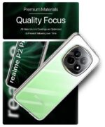 Crystal Clear Transparent Back Cover Case Compatible with Realme P2 Pro 5G Shockproof Flexible TPU Silicone Case with Full Body & Camera Protection Transparent - Image 7