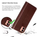 Shock Proof Flip Cover Back Case for Samsung Galaxy A04 | Magnetic Wallet Leather Case with Stand - Image 4