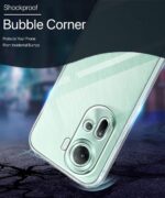 Crystal Clear Transparent Back Case Cover for Oppo Reno 11 5G | Full Device & Camera Protection Shockproof TPU Silicone Back Cover Case Transparent - Image 8