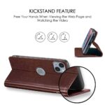 Shock Proof Flip Cover Back Case for Apple Iphone 14 | Magnetic Wallet Leather Case with Stand - Image 5