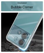 Crystal Clear Transparent Back Case Cover for Poco X6 Neo 5G | Full Device & Camera Protection Shockproof TPU | Flexible Silicone Back Cover Case Transparent - Image 4