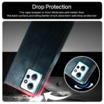 Shock Proof Flip Cover Back Case for Xiaomi Redmi Note 12 4G | Magnetic Wallet Leather Case with Stand - Image 5