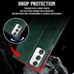 Shock Proof Flip Cover Back Case for Samsung Galaxy M34 5G | Magnetic Wallet Leather Case with Stand - Image 8