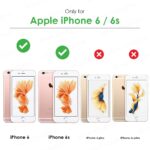 kelpuj Wow Imagine(TM Soft Silicone All Sides Protection 360 Degree with Anti Dust Plugs Shockproof Slim Back Case Cover for Apple iPhone 6 / iPhone 6s (4.7 inch Screen) - Navy Blue - Image 2