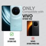 Crystal Clear Transparent Back Case Cover for Vivo X100 5G | Full Device & Camera Protection Shockproof TPU Silicone Back Cover Case Transparent - Image 2