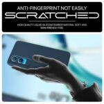 Back Cover for 1+ OnePlus Nord CE 4 Lite 5G | Ultra Slim Soft Rubberised Case | Inner Velvet Fabric Lining | Matte Silicone Flexible Mobile Case | Camera Protection - Blue - Image 8