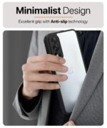 Shockproof Hybrid Back Cover for 1+ OnePlus Nord 5 | Hard Slim fit Back Case | PC & TPU | Clear Transparent Case Black - Image 8