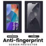 Unbreakable Nano Film Glass Screen Protector for Xiaomi Redmi Note 12 Pro Plus 5G [ Flexible Like a Screen Guard, Harder Than a Tempered Glass ]  Pack of 2 Clear - Image 4