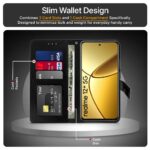 Shock Proof Flip Cover Back Case for Realme Narzo 70 | Magnetic Wallet Leather Case with Stand - Image 6
