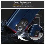 Shock Proof Flip Cover Back Case for Oppo Reno 11 5G | Magnetic Wallet Leather Case with Stand - Image 8
