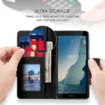 Shock Proof Flip Cover Back Case for Nokia C01 Plus | Magnetic Wallet Leather Case with Stand - Image 3