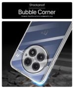 Transparent Back Cover Case for 1+ OnePlus 13 5G | Raised Bumps for Full Device & Camera Protection Shockproof TPU Silicone Back Case Mobile Cover Transparent - Image 5