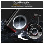 Shock Proof Flip Cover Back Case for Iqoo Z10 5G | Magnetic Wallet Leather Case with Stand - Image 4