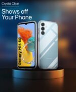 Crystal Clear Transparent Back Case Cover for Samsung Galaxy M14 5G | Full Device & Camera Protection Shockproof TPU | Flexible Silicone Back Cover Case Transparent - Image 6