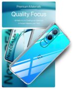 Crystal Clear Transparent Back Cover Case Compatible with OnePlus Nord CE 4 Lite 5G Shockproof Flexible TPU Silicone Case with Full Body & Camera Protection Transparent - Image 8