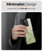 iQOO Z9 5G | Back Case Cover Shock Proof Clear Protective 360 Degree Camera Protection | Transparent Hybrid Back Case Cover - Earthy Black - Image 8