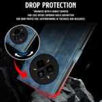 Shock Proof Flip Cover Back Case for Realme 14 Pro Plus 5G | Magnetic Wallet Leather Case with Stand - Image 4