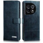 Shock Proof Flip Cover Back Case for 1+ Oneplus 11 5G | Magnetic Wallet Leather Case with Stand