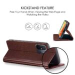 Shock Proof Flip Cover Back Case for Xiaomi Redmi 12C | Magnetic Wallet Leather Case with Stand - Image 8