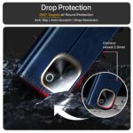 Shock Proof Flip Cover Back Case for Iqoo Z9S Pro 5G | Magnetic Wallet Leather Case with Stand - Image 8