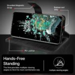Shock Proof Flip Cover Back Case for 1+ Oneplus 10T 5G | Magnetic Wallet Leather Case with Stand - Image 8