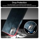 Shock Proof Flip Cover Back Case for Xiaomi Redmi Note 10 | Magnetic Wallet Leather Case with Stand - Image 6