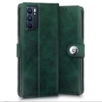 Shock Proof Flip Cover Back Case for Oppo Reno 6 5G | Magnetic Wallet Leather Case with Stand - Image 3