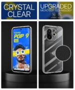 Crystal Clear Transparent Back Case Cover for Tecno Pop 9 5G | Tecno Spark 30C 5G | Full Device & Camera Protection Shockproof TPU | Flexible Silicone Back Cover Case Transparent - Image 6