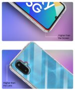 Transparent Back Cover Case for Samsung Galaxy M06 5G | Galaxy F06 5G | Raised Bumps for Full Device & Camera Protection Shockproof TPU Silicone Back Case Mobile Cover Transparent - Image 8