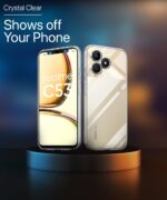 kelpuj Back Cover for Realme Narzo N53 | Realme C53 | Realme C51 | Camera Bump Protection & Inner Velvet Fabric Lining | Ultra Slim Matte Soft Rubberised Case Cover (Pitch Blue) - Image 4