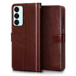 Shock Proof Flip Cover Back Case for Samsung Galaxy A16 5G | Magnetic Wallet Leather Case with Stand - Image 4