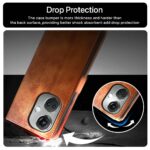 Shock Proof Flip Cover Back Case for 1+ Oneplus Nord Ce 3 5G | Magnetic Wallet Leather Case with Stand - Image 4