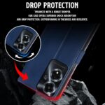 Shock Proof Flip Cover Back Case for Oppo A59 5G | Magnetic Wallet Leather Case with Stand - Image 5